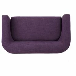GDFStudio GDF Studio Carol Button Back Mid Century Fabric Modern Loveseat, Muted Purple -GDF sofa Shop eec14f860f9075f0 6818 w800 h800 b1 p0