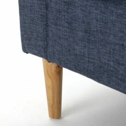GDFStudio GDF Studio Stratford Mid Century Modern Fabric 3-Seat Sofa, Dark Blue -GDF sofa Shop ef5168d601e52988 4484 w800 h800 b0 p0