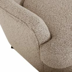 GDFStudio Gerald Boucle Upholstered Club Chair, Warm Stone Gray/Matte Black -GDF sofa Shop ef717b3d033bf1fc 3234 w800 h800 b0 p0