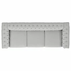 GDFStudio Spencer Tufted Chesterfield Fabric 3 Seater Sofa 23 GDFStudio Spencer Tufted Chesterfield Fabric 3 Seater Sofa -GDF sofa Shop f0110ea6022ebeac 0932 w800 h800 b1 p0