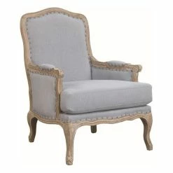 Picket House Regal Accent Chair, Light Blue