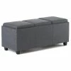 Simpli Home Ltd. Avalon Storage Ottoman -GDF sofa Shop f1617dda0d0d23b6 7376 w800 h800 b1 p0