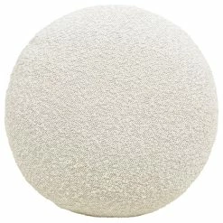 Jennifer Taylor Home Fuji 15" Mushroom Footstool Ottoman, Ivory White Boucle -GDF sofa Shop f2a1b01303d1b111 3430 w800 h800 b1 p0