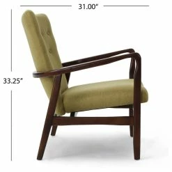 GDFStudio GDF Studio Suffolk French Style Fabric Arm Chairs, Wasabi, Set Of 2 -GDF sofa Shop f341fdde01e4eb88 2703 w800 h800 b1 p0