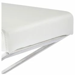 Zuri Furniture Modern Fenix Ottoman Smooth White Leatherette Brushed Stainless Steel Base 9 Zuri Furniture Modern Fenix Ottoman Smooth White Leatherette Brushed Stainless Steel Base -GDF sofa Shop f4714cc80d0929e1 8304 w800 h800 b1 p0