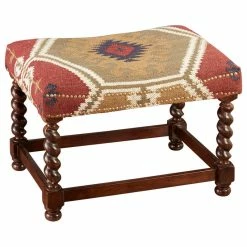 Orchard Creek Designs Upholstered Foot Stool