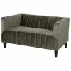 GDFStudio Judson Channel Stitch Velvet Settee, Gray/Dark Brown 1 GDFStudio Judson Channel Stitch Velvet Settee, Gray/Dark Brown -GDF sofa Shop f4d1f34400d2395b 5158 w800 h800 b1 p0