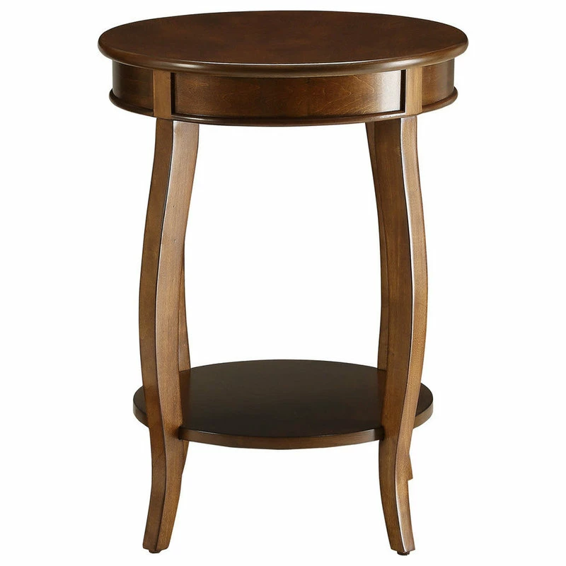Acme Furniture Aberta Side Table - Walnut 5 Acme Furniture Aberta Side Table - Walnut - Image 3
