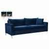 Meridian Furniture Naomi Velvet Sofa, Gold And Chrome Leg Set, Navy -GDF sofa Shop f511a8af02740dbe 8681 w800 h800 b1 p0