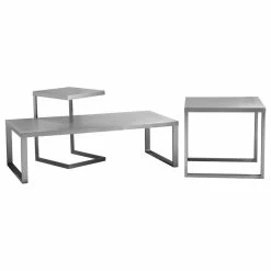 Pangea Home Century Tray Table Brushed Metal -GDF sofa Shop f5a100b70669ce41 3523 w800 h800 b1 p0