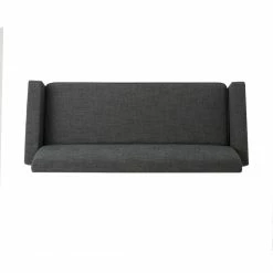 GDFStudio GDF Studio Stratford Mid Century Modern Fabric 3-Seat Sofa, Gray -GDF sofa Shop f601422201e529a7 4499 w800 h800 b1 p0