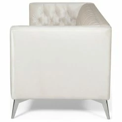 GDFStudio Roxanne Tufted Velvet 3 Seat Sofa, Beige/Silver 18 GDFStudio Roxanne Tufted Velvet 3 Seat Sofa, Beige/Silver -GDF sofa Shop f611a5bb0f9075f8 3339 w800 h800 b1 p0