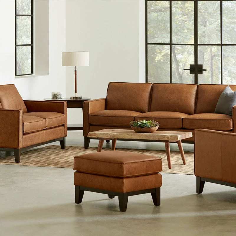 Hello Sofa Home Pimlico 100% Top Grain Leather Sofa 5 Hello Sofa Home Pimlico 100% Top Grain Leather Sofa - Image 3