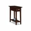 Leick Home Leick Furniture Wood Chairside-Recliner End Table In A Chocolate Oak Finish -GDF sofa Shop f701d15e0f152246 1846 w800 h800 b1 p0