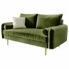 Coosy Home The Audrey I Velvet Round Arm Loveseat, Olive Green -GDF sofa Shop f8f1b981022b8a7f 1434 w800 h800 b1 p0