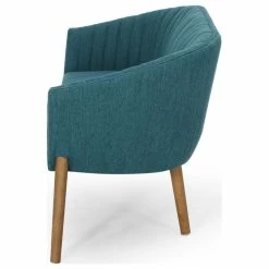 GDFStudio Deborah Mid-Century Fabric Loveseat, Teal, Brown 13 GDFStudio Deborah Mid-Century Fabric Loveseat, Teal, Brown -GDF sofa Shop f911676d026ba01c 0803 w800 h800 b1 p0