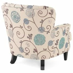 GDFStudio GDF Studio Alfred White And Blue Floral Fabric Club Chair With Chrome Nailheads -GDF sofa Shop f941567f02295bc8 6479 w800 h800 b1 p0