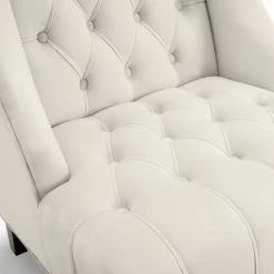 Belleze Tall Wingback Tufted Fabric Accent Chair With Nail Head, Beige 12 Belleze Tall Wingback Tufted Fabric Accent Chair With Nail Head, Beige -GDF sofa Shop fe012b7d03ec3455 8623 w800 h800 b0 p0