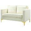 Karat Home Upholstered Sofa With Loose Back, Ivory 2 Karat Home Upholstered Sofa With Loose Back, Ivory -GDF sofa Shop fe21d47f00592319 1317 w800 h800 b1 p0