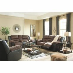 Ashley Furniture Industries Signature Design By Ashley Earhart Reclining Sofa In Chestnut -GDF sofa Shop fec191b40fc206b4 8136 w800 h800 b0 p0