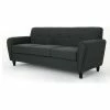 GDFStudio GDF Studio Emily Buttoned Traditional Fabric 3-Seat Sofa, Dark Gray -GDF sofa Shop ff61e7be01e4eff9 3892 w800 h800 b1 p0