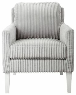Uttermost 23532 Cavalla Gray Accent Chair