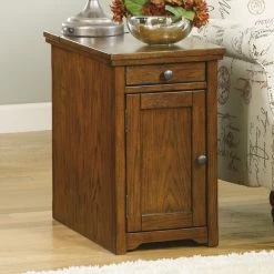 Ashley Furniture Industries Ashley Furniture Laflorn End Table In Brown
