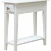 Megahome Chair Side Table With Storage, Queen, White -GDF sofa Shop home design 17