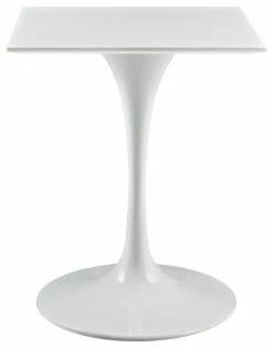 Modway Lippa 24" Square Wood Top Dining Table