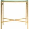 Safavieh Viggo Chairside Table, Antique Gold 2 Safavieh Viggo Chairside Table, Antique Gold -GDF sofa Shop home design 42