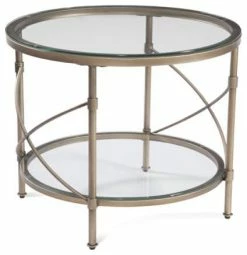 BASSETT MIRROR CO. Bassett Mirror Harrison Round End Table