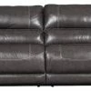 Ashley Furniture Industries Ashley Furniture McCaskill Leather Reclining Sofa In Gray 2 Ashley Furniture Industries Ashley Furniture McCaskill Leather Reclining Sofa In Gray -GDF sofa Shop home design 49