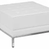 Flash Furniture HERCULES Imagination Series LeatherSoft Quilted Tufted Modular Ottoman, White -GDF sofa Shop home design 63